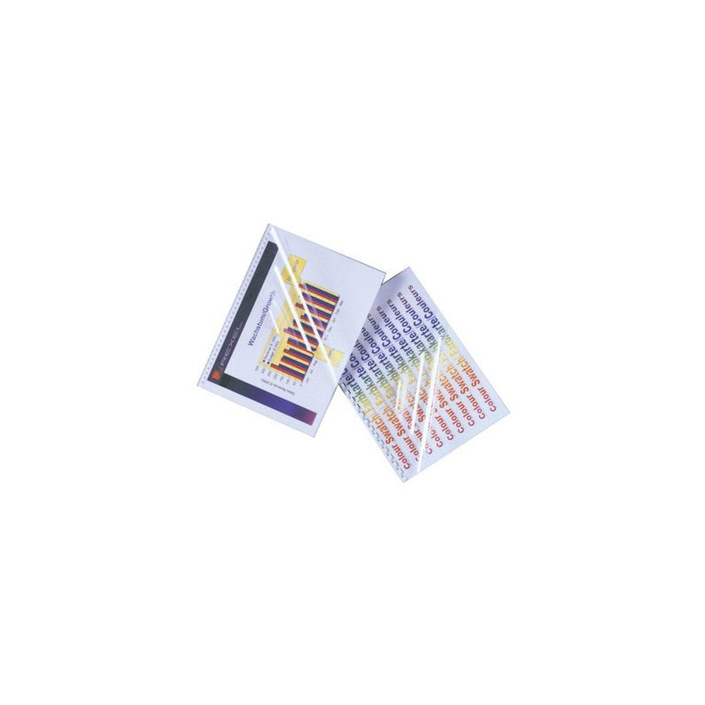GBC Couverture de reliure HiClear, format A4, PVC, 0,24 mm