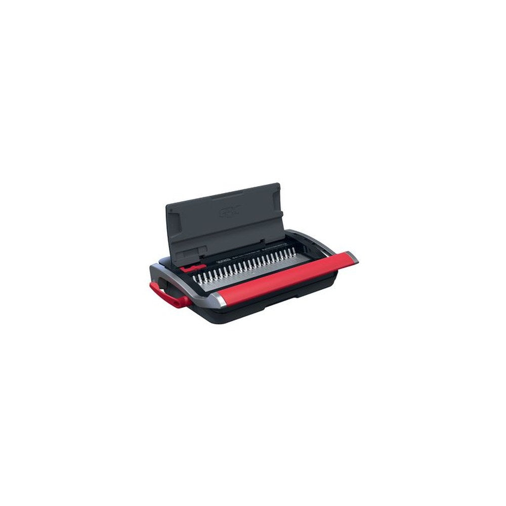 GBC Perforelieuse CombBind CB15, noir/rouge/argent