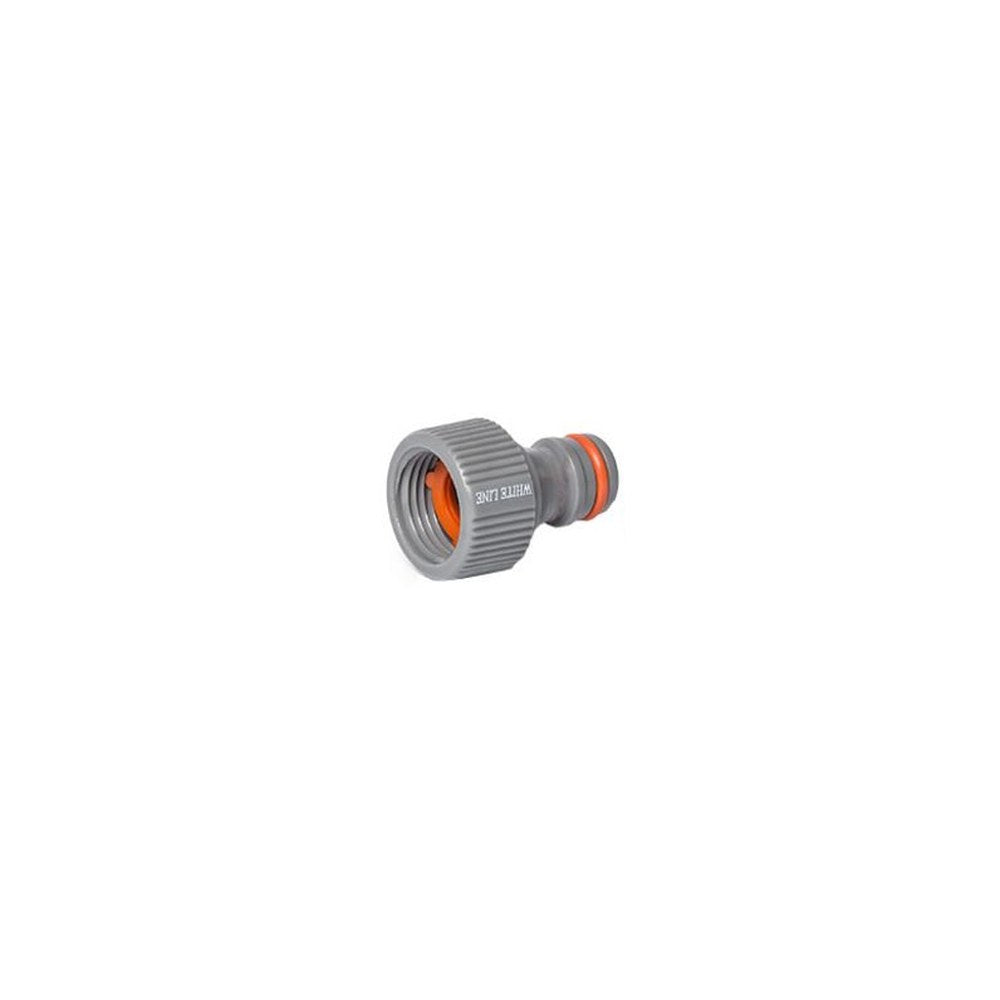 Bradas Nez de robinet WHITE LINE, filetage 1/2", gris