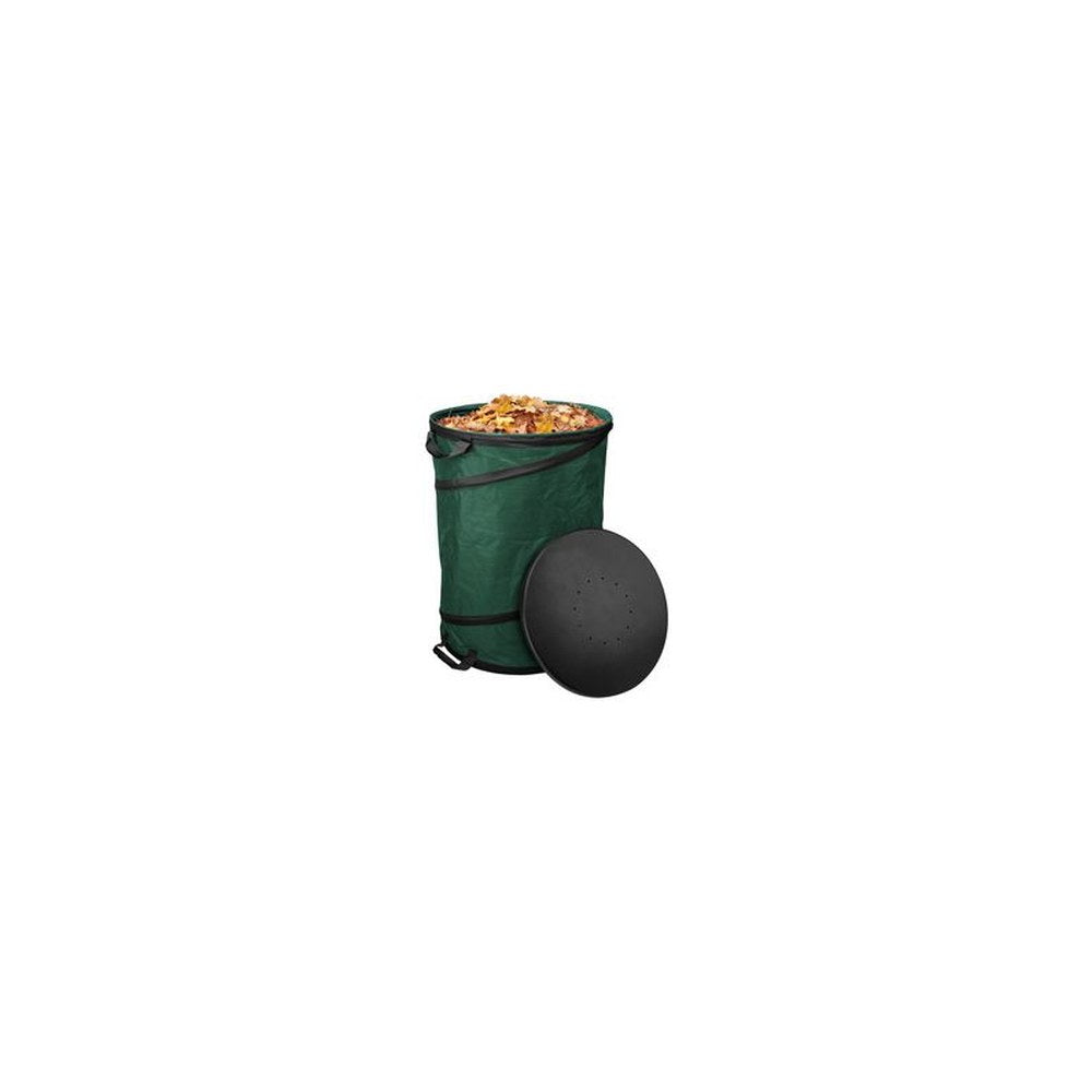 Bradas Sac à végétaux POP UP HARD, 175 litres, vert foncé