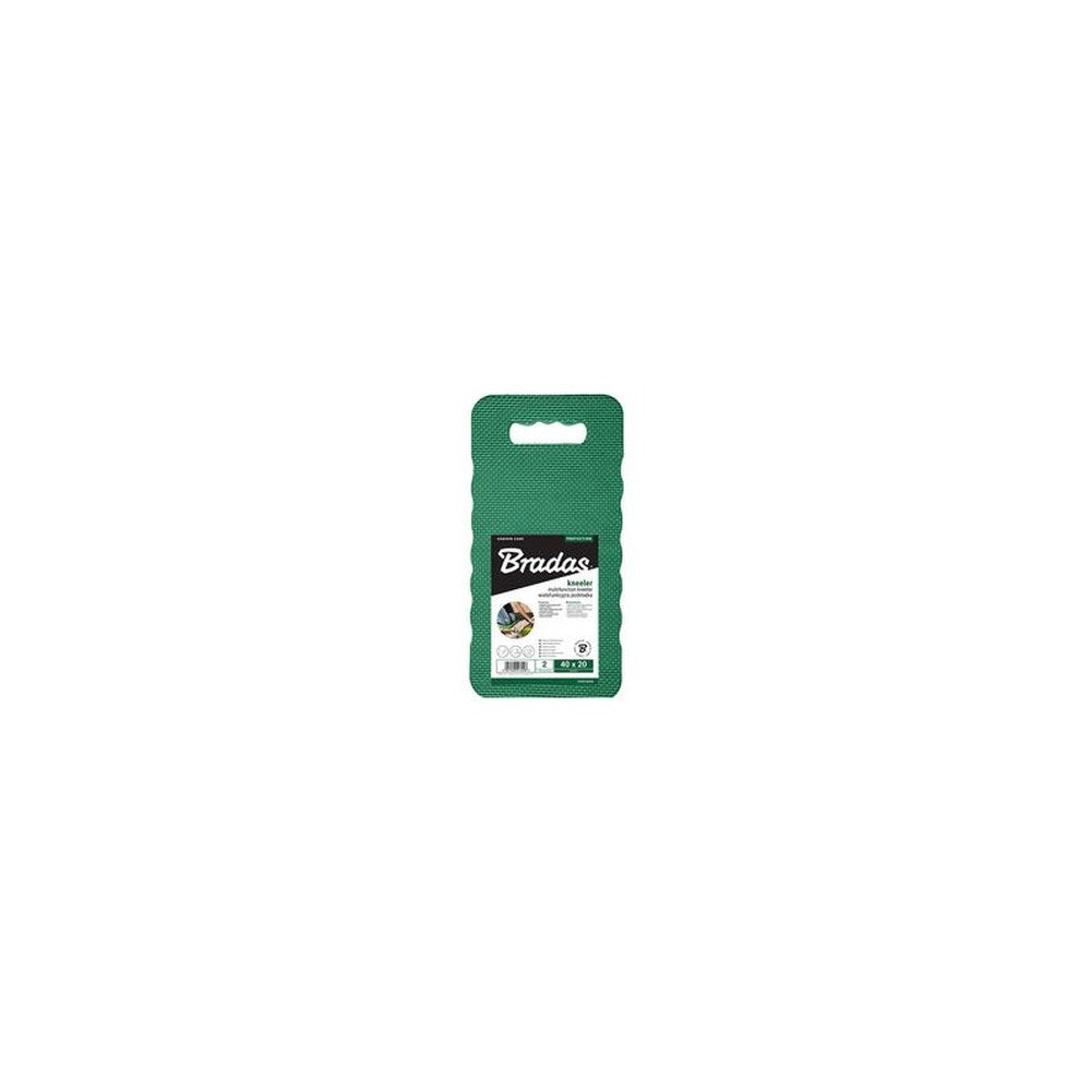 Bradas Planche pour genou, (L)400 x (T)200 x (H)20 mm, vert
