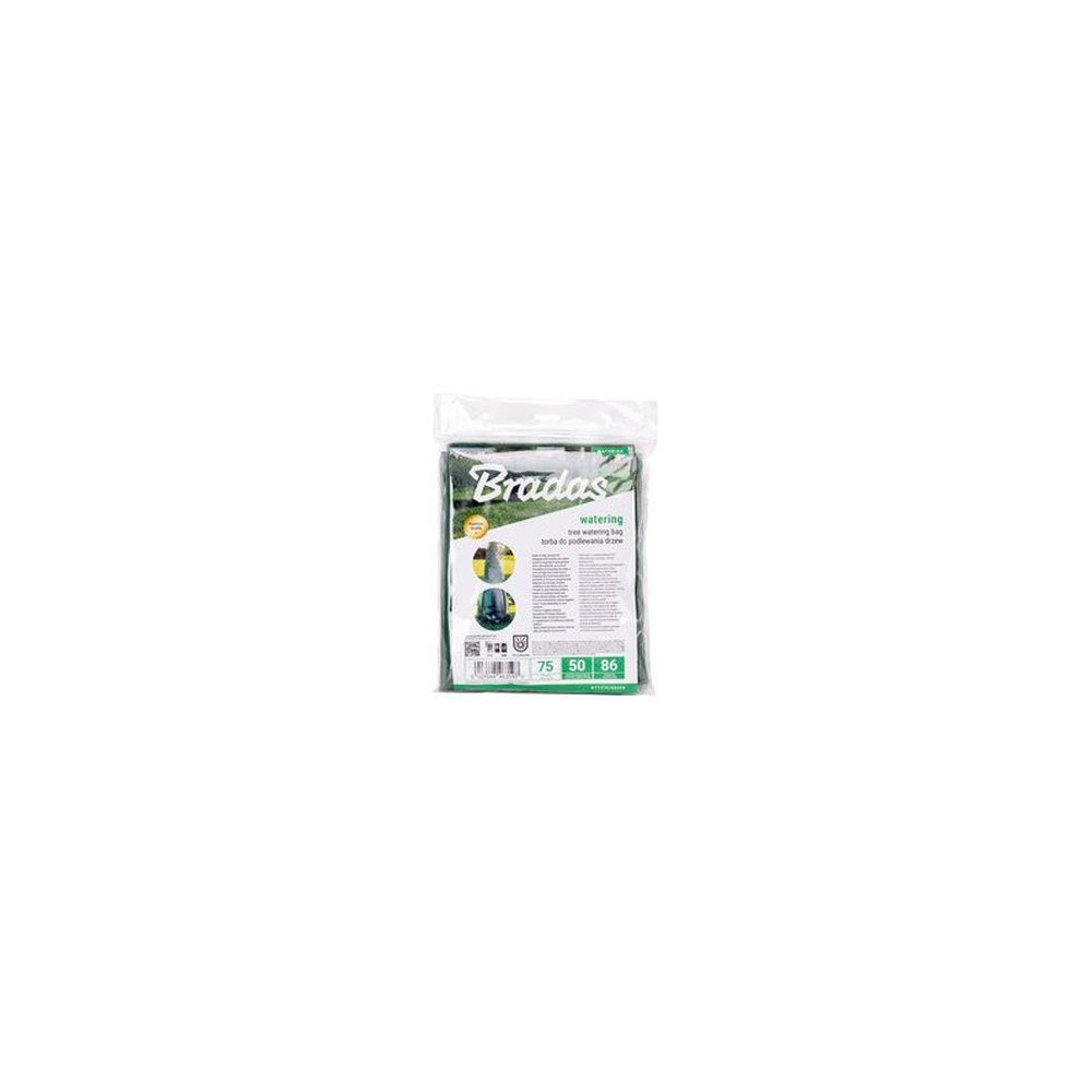 Bradas Sac d'arrosage pour arbres, PVC, 75 litres, vert