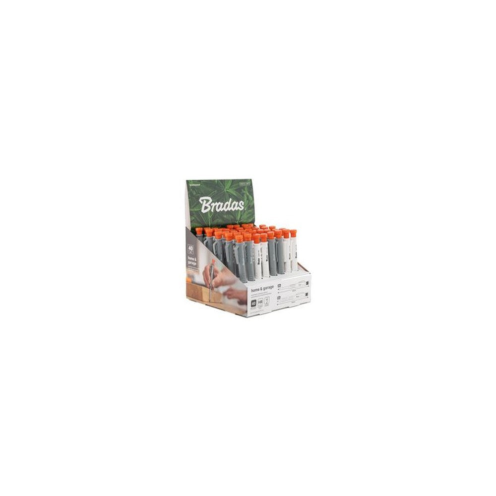 Bradas Marqueur pour trou de forage, largeur de trait: 1 mm x40