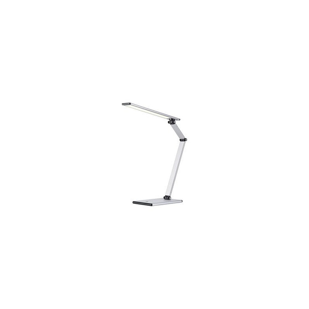 Hansa Lampe de bureau à LED Slim, argent