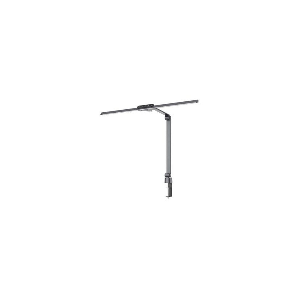 Hansa Lampe de bureau à LED "Flow", avec pince, anthracite