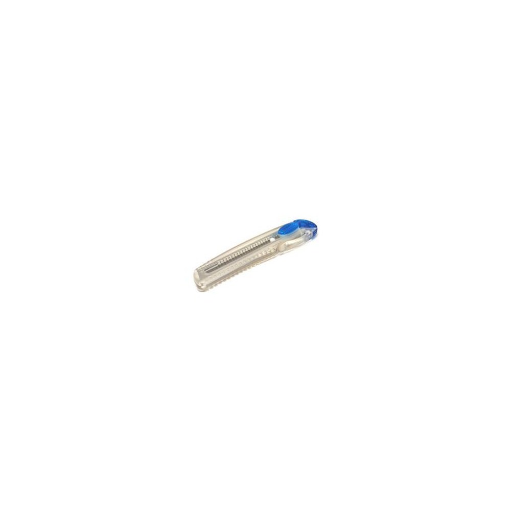 NT Cutter iL-120P, boîtier en plastique, bleu-transparent