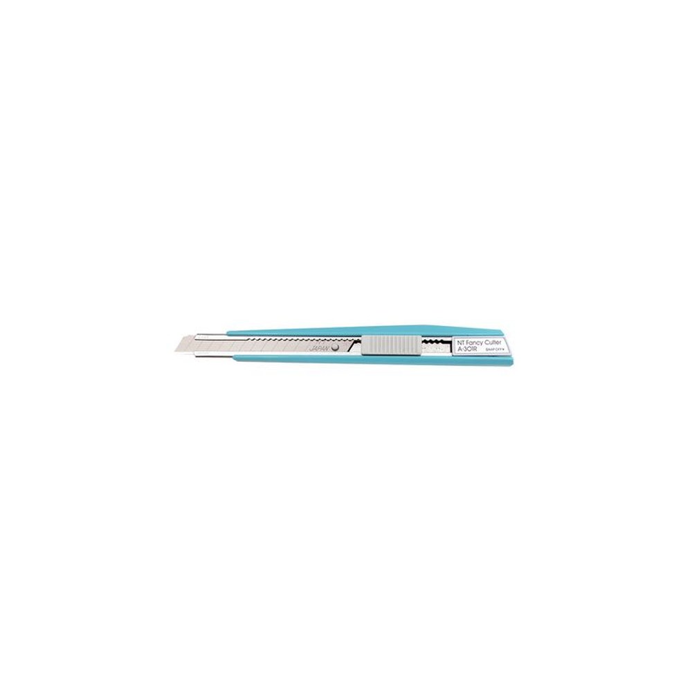 NT Cutter A-301RP (B), boîter en plastique, 9 mm, bleu