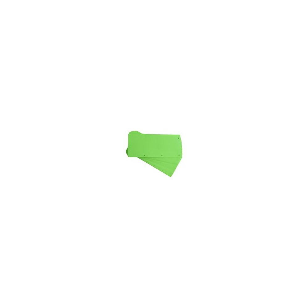 Oxford Intercalaires Duo, en carton, 240 x 105 mm, vert