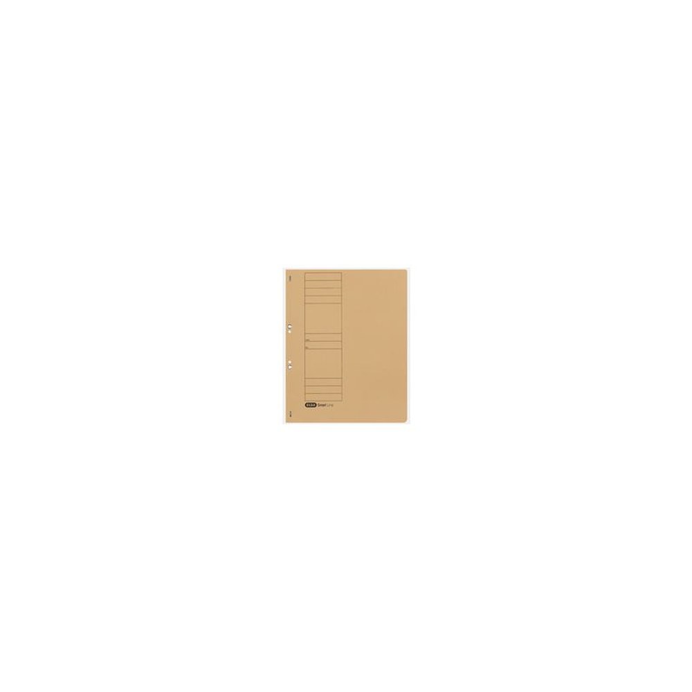 ELBA Chemise à oeillets en carton, Vert, Classement x50