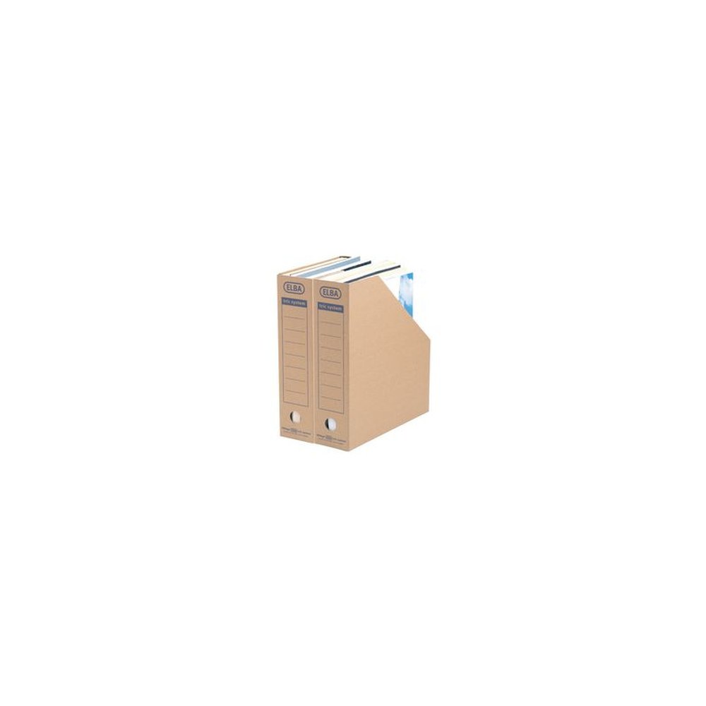 ELBA Porte-revues tric System, marron nature x12
