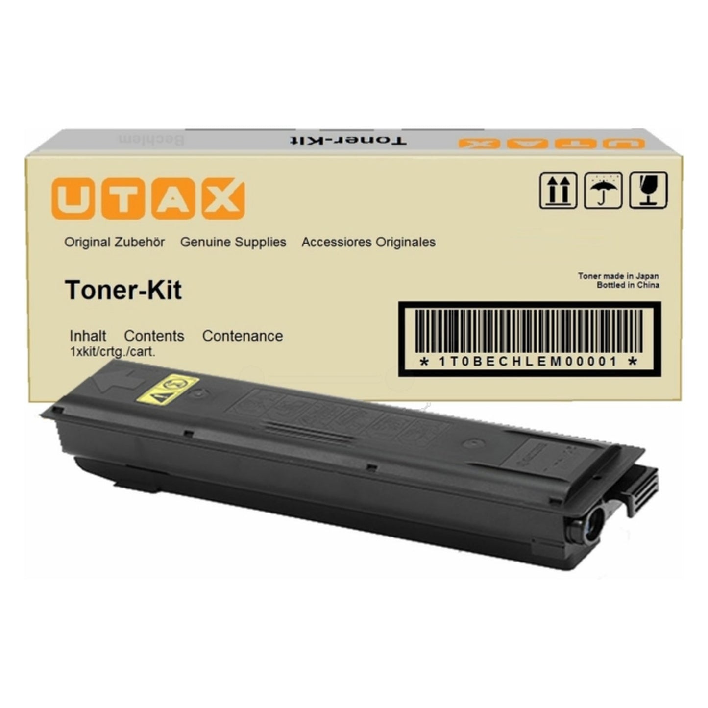 Toner d'origine Utax 611811010 - noir