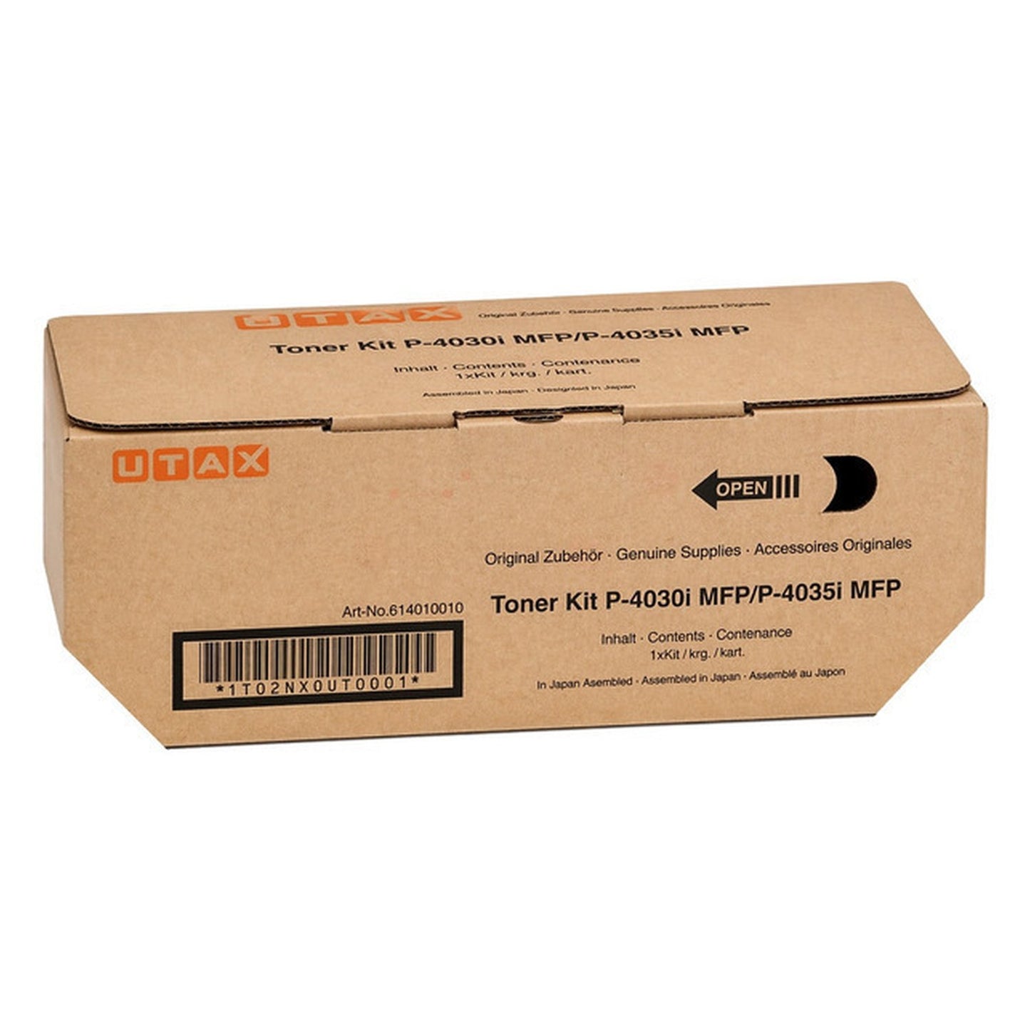 Toner d'origine Utax 614010010 - noir