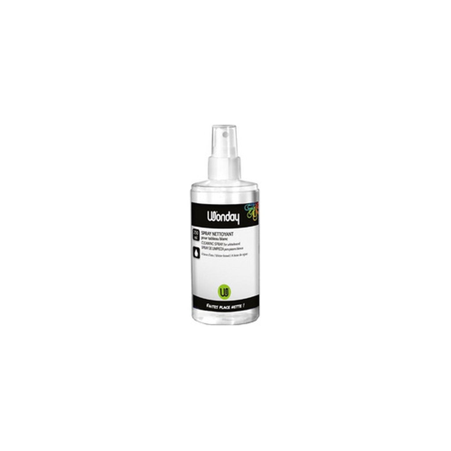 Wonday Nettoyant pour tableau blanc, spray, 250 ml