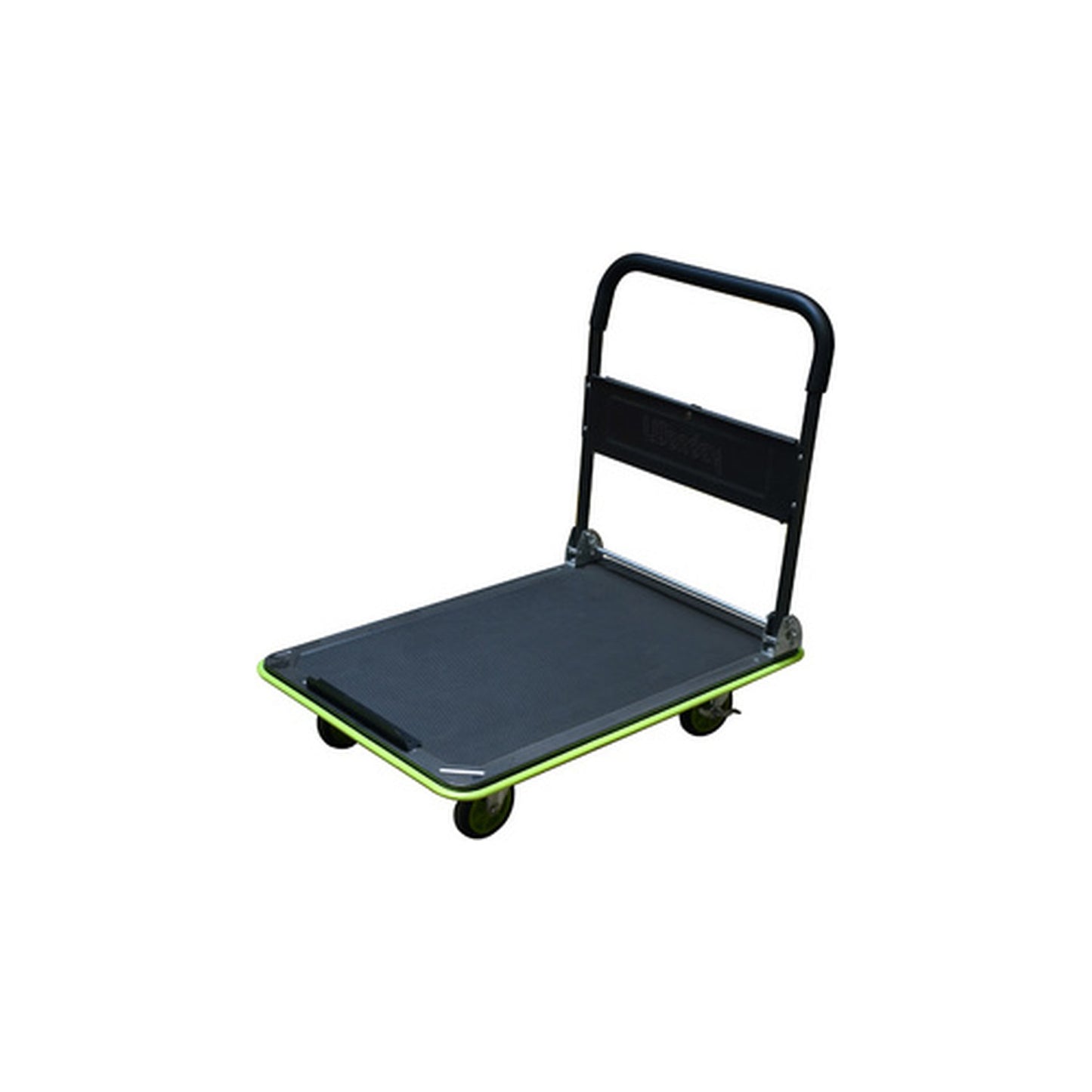 Wonday Chariot à plate-forme en acier, charge: 300 kg, noir/