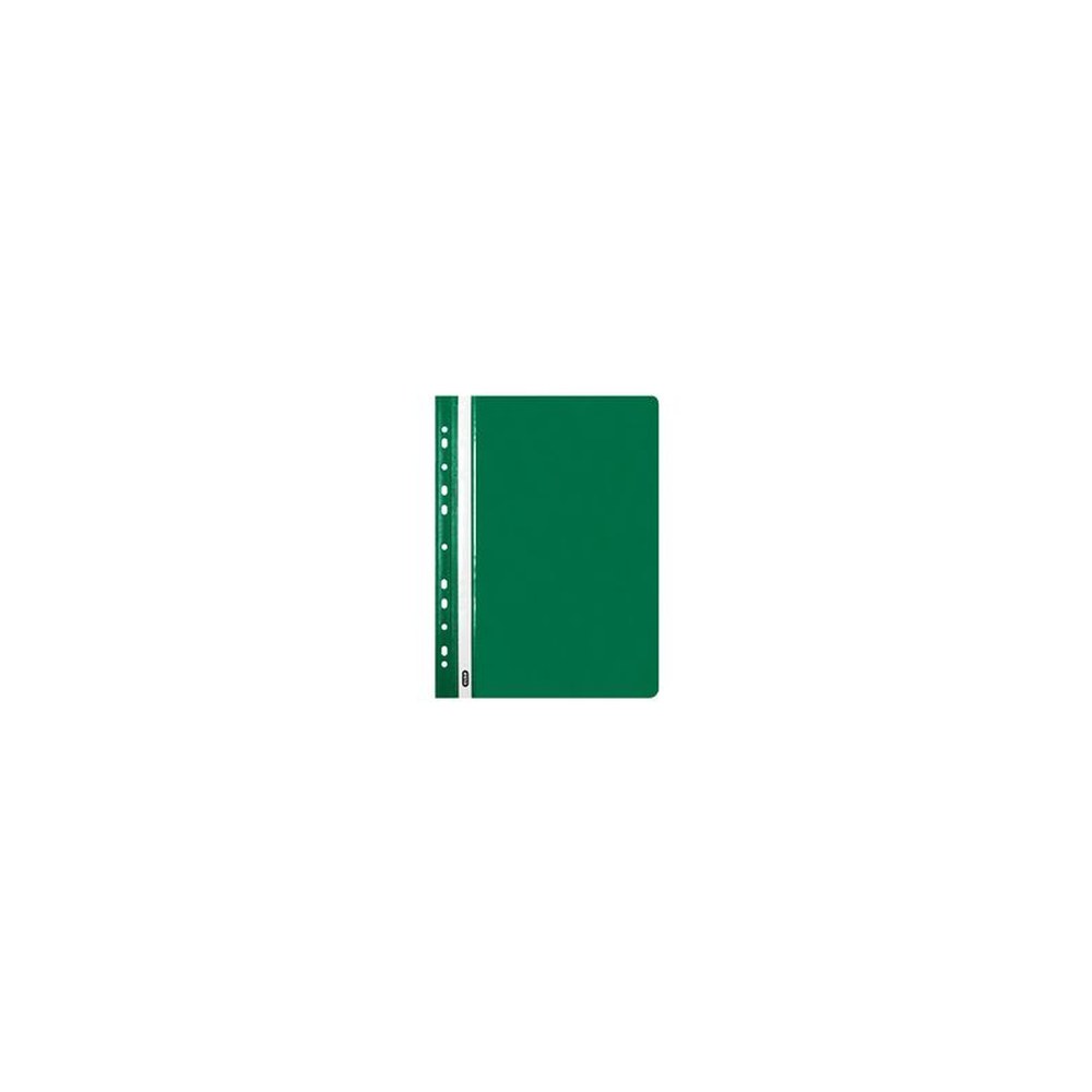 Oxford Chemise de rangement à lamelle, A4, PP, vert