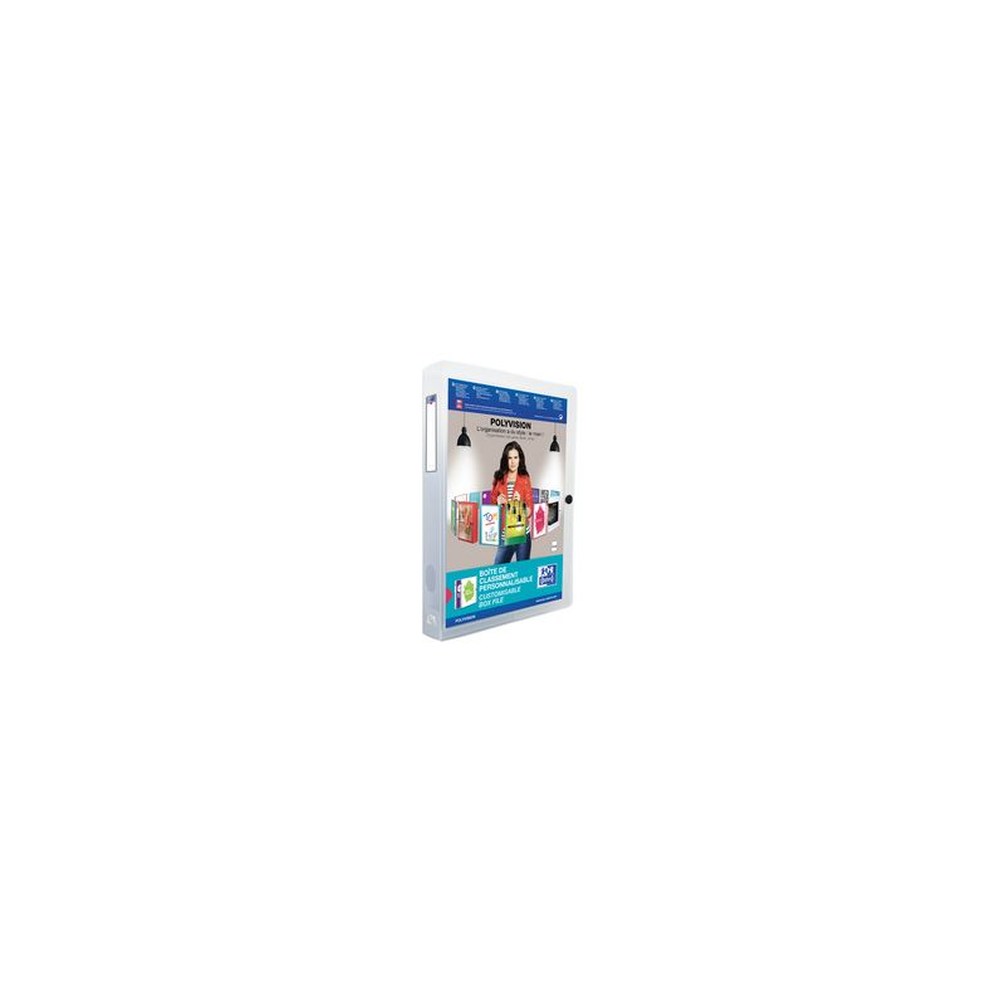 Oxford Boite de rangement POLYVISION, A4, PP, incolore
