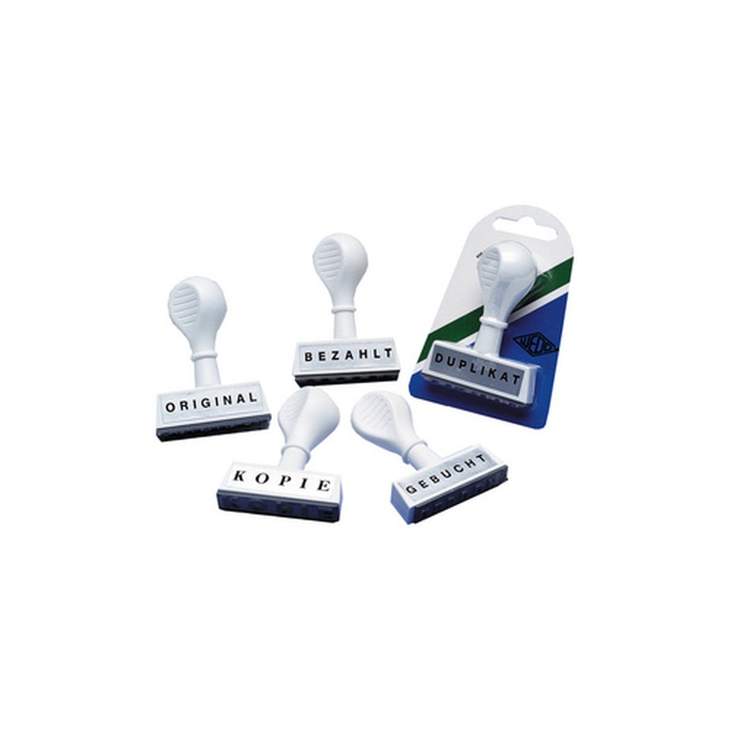 WEDO Textstempel "BEZAHLT", Abdruckbreite: 45 mm