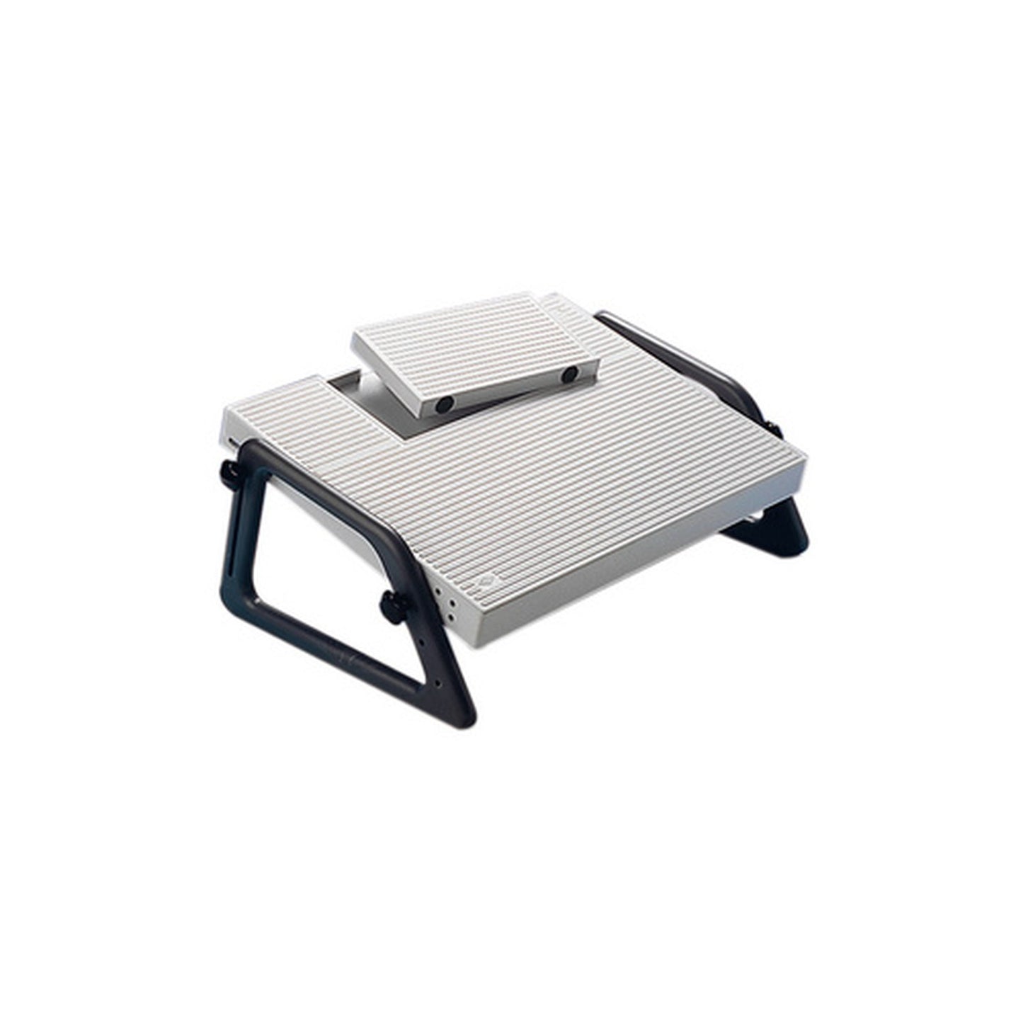WEDO Repose-pieds Relax, ajustable en hauteur, gris clair
