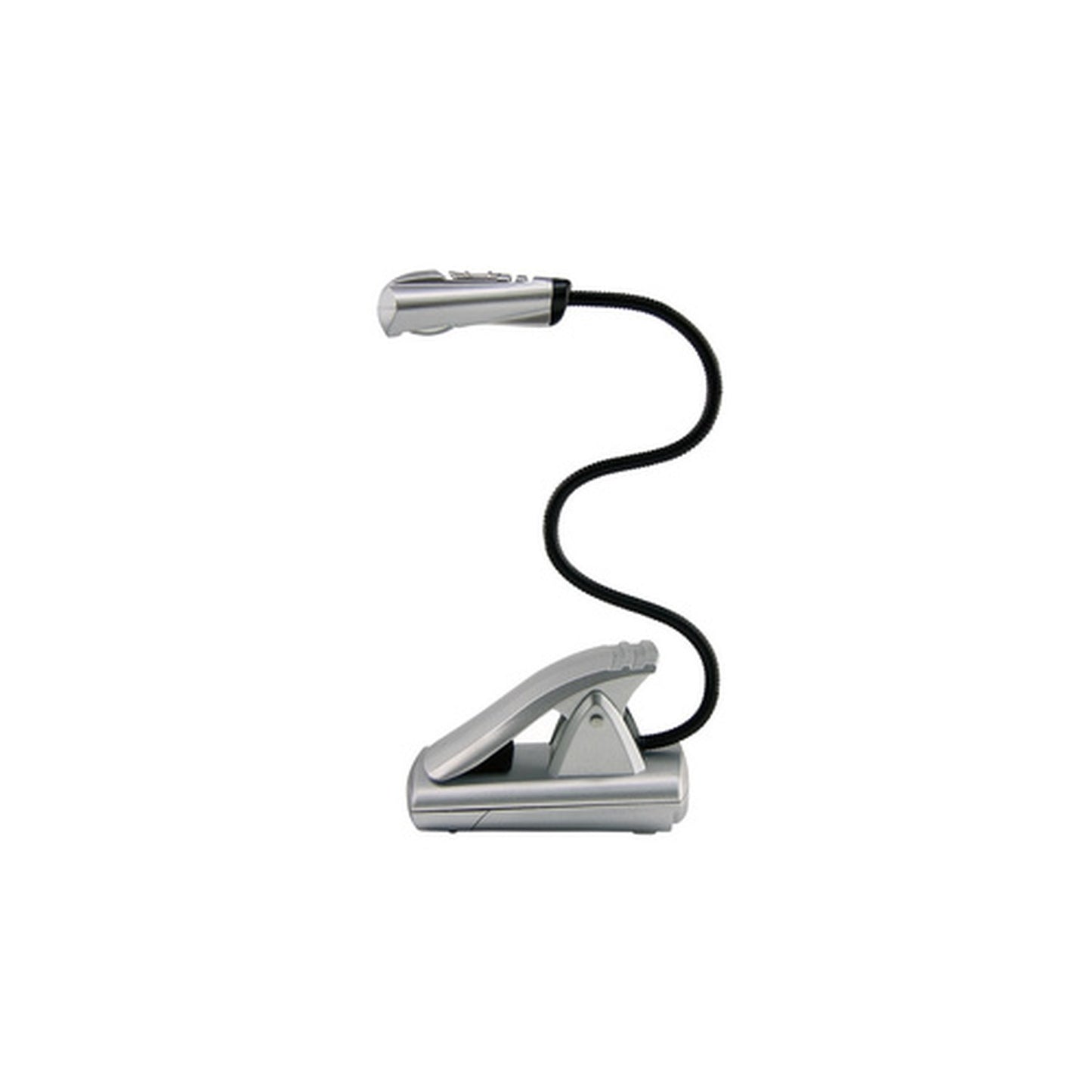 WEDO Lampe de lecture LED avec clip, mobile, 1 LED, noir