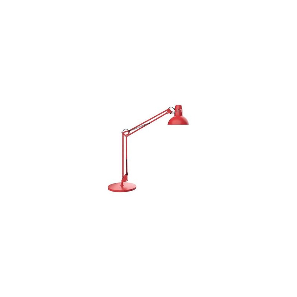 MAUL Lampe de bureau à LED MAULstudy, avec pied, rouge