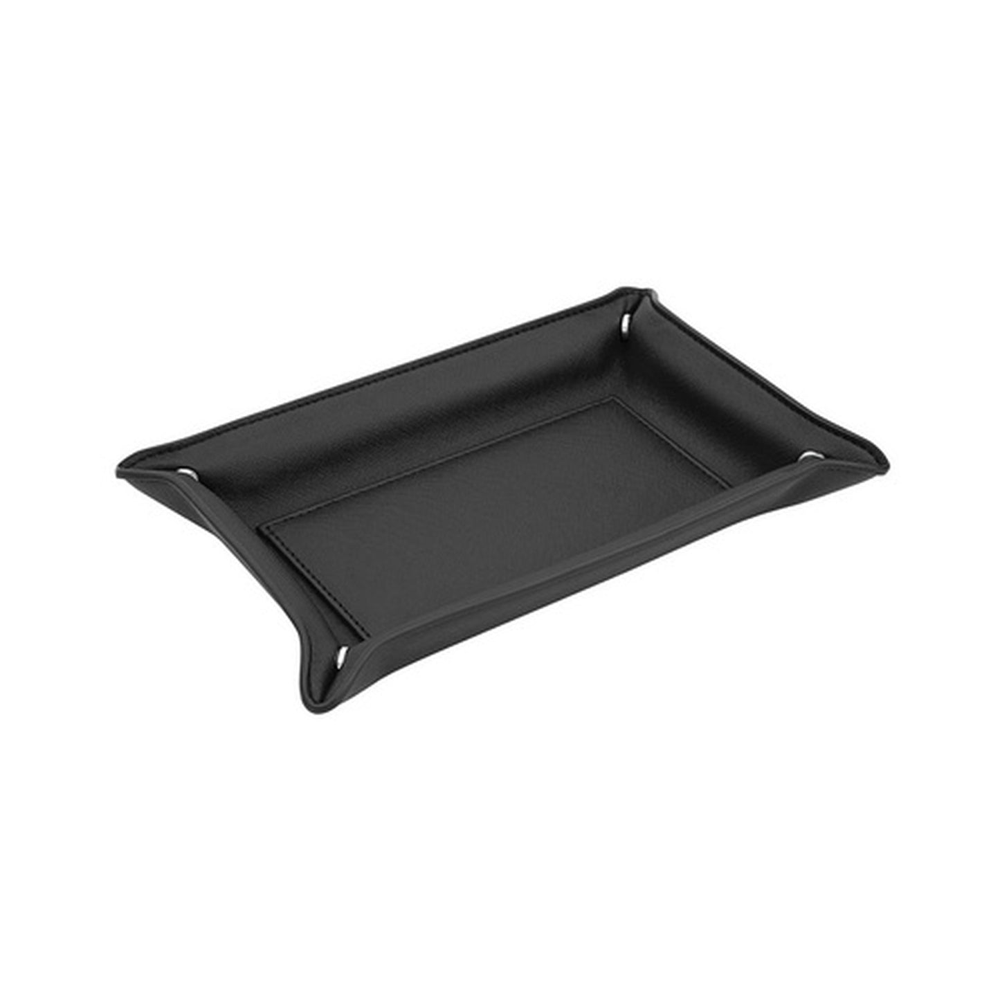 WEDO Vide-poches, en simili-cuir, noir