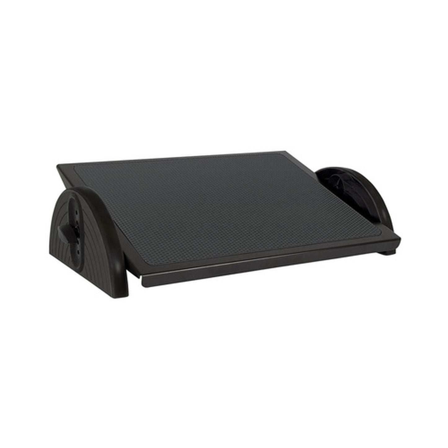 WEDO Repose-pieds Relax Steel, hauteur réglable, noir