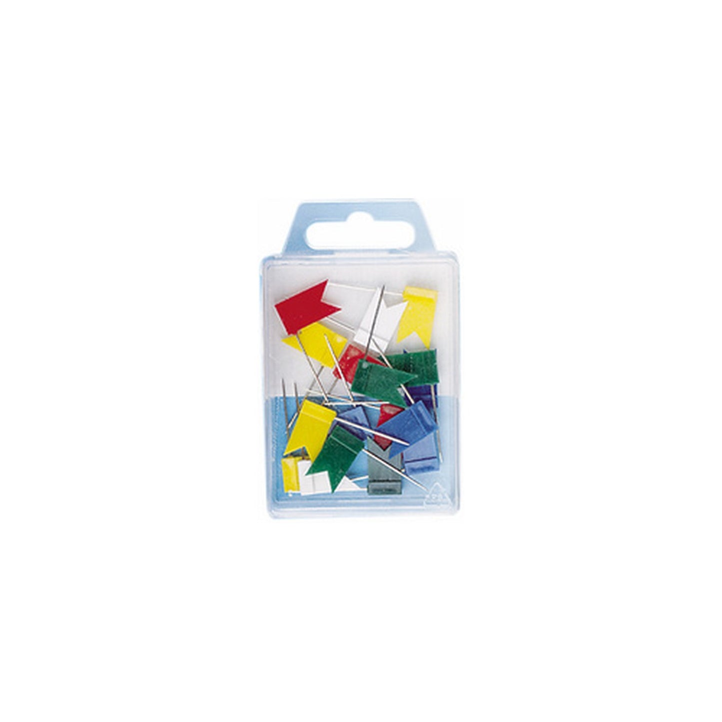 WEDO Epingles de signalisation, drapeau, assorti