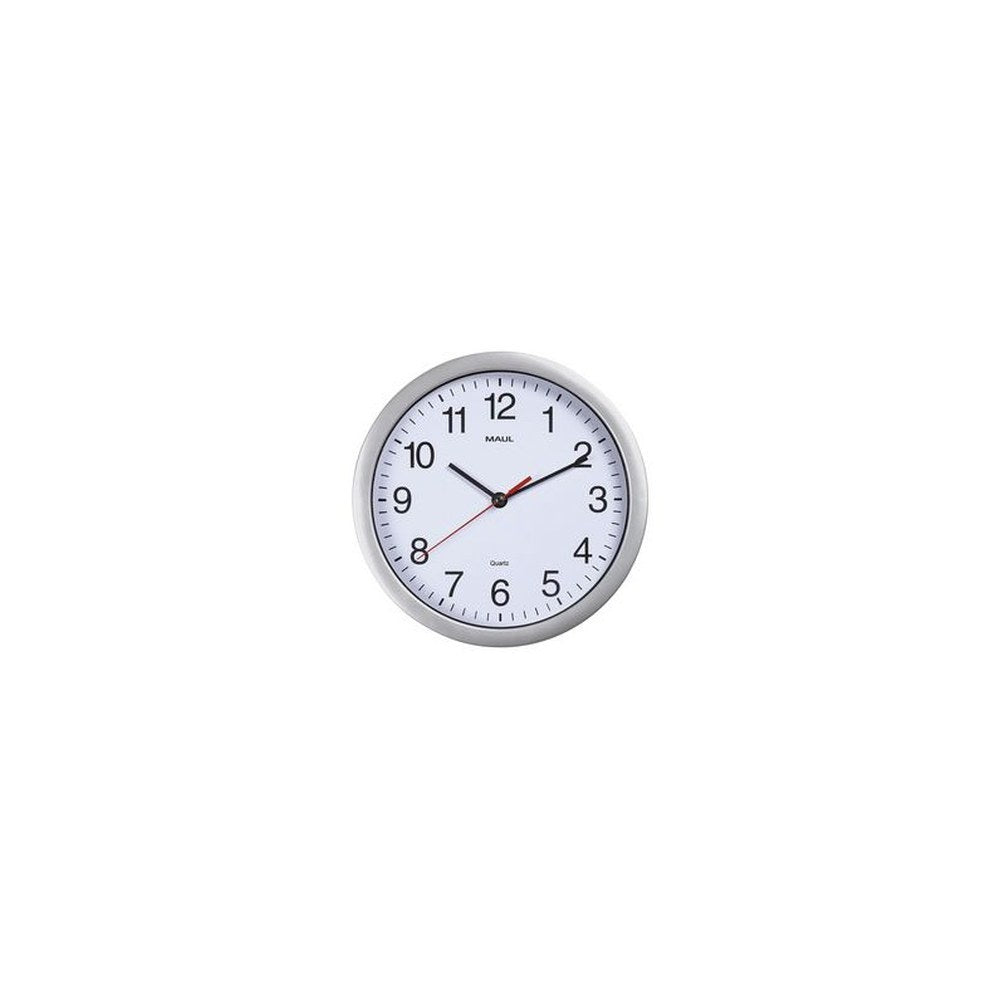MAUL Horloge murale/horloge quartz MAULrun, diamètre: 250 mm