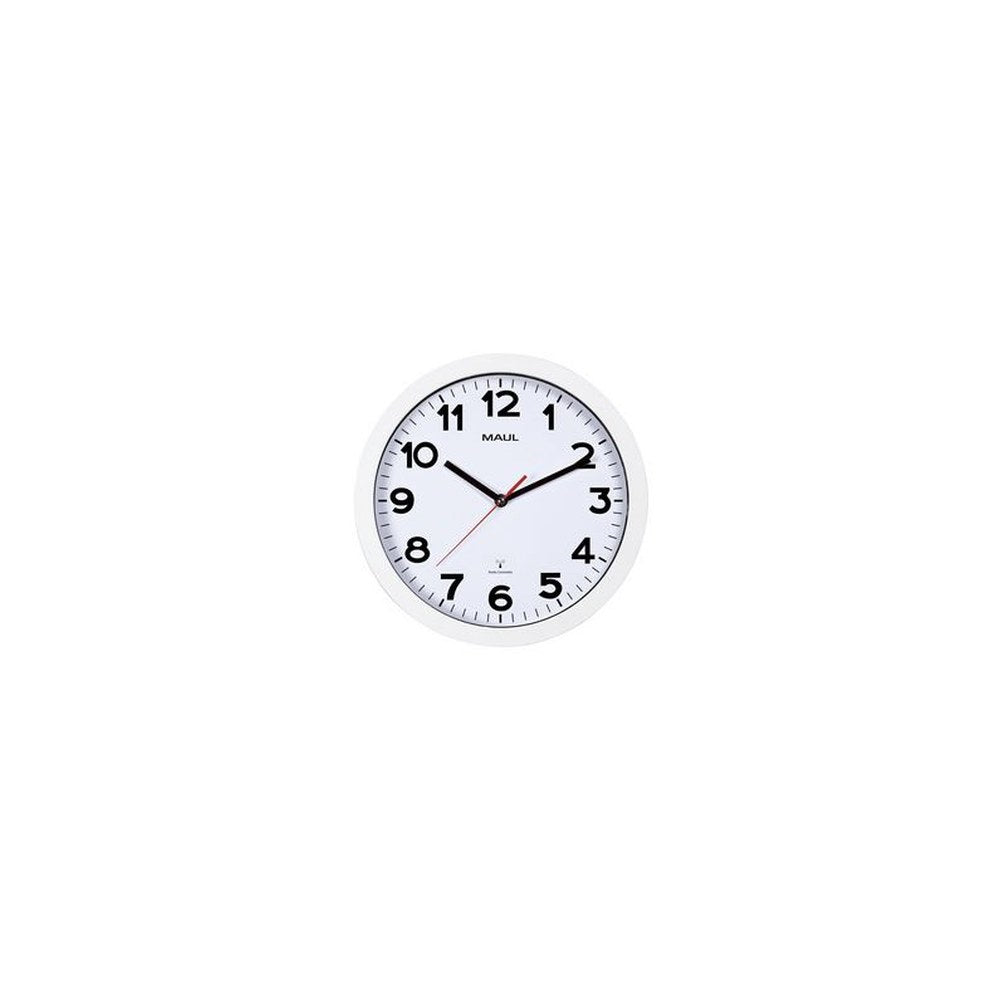 MAUL Horloge murale/radio pilotée MAULstep, diamètre: 300mm