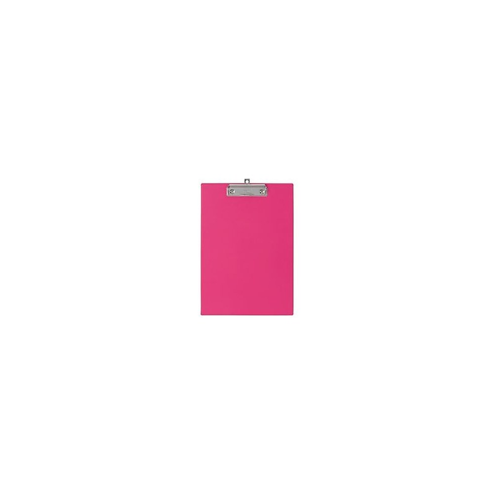MAUL Porte-bloc, A4, plastifié, rose vif