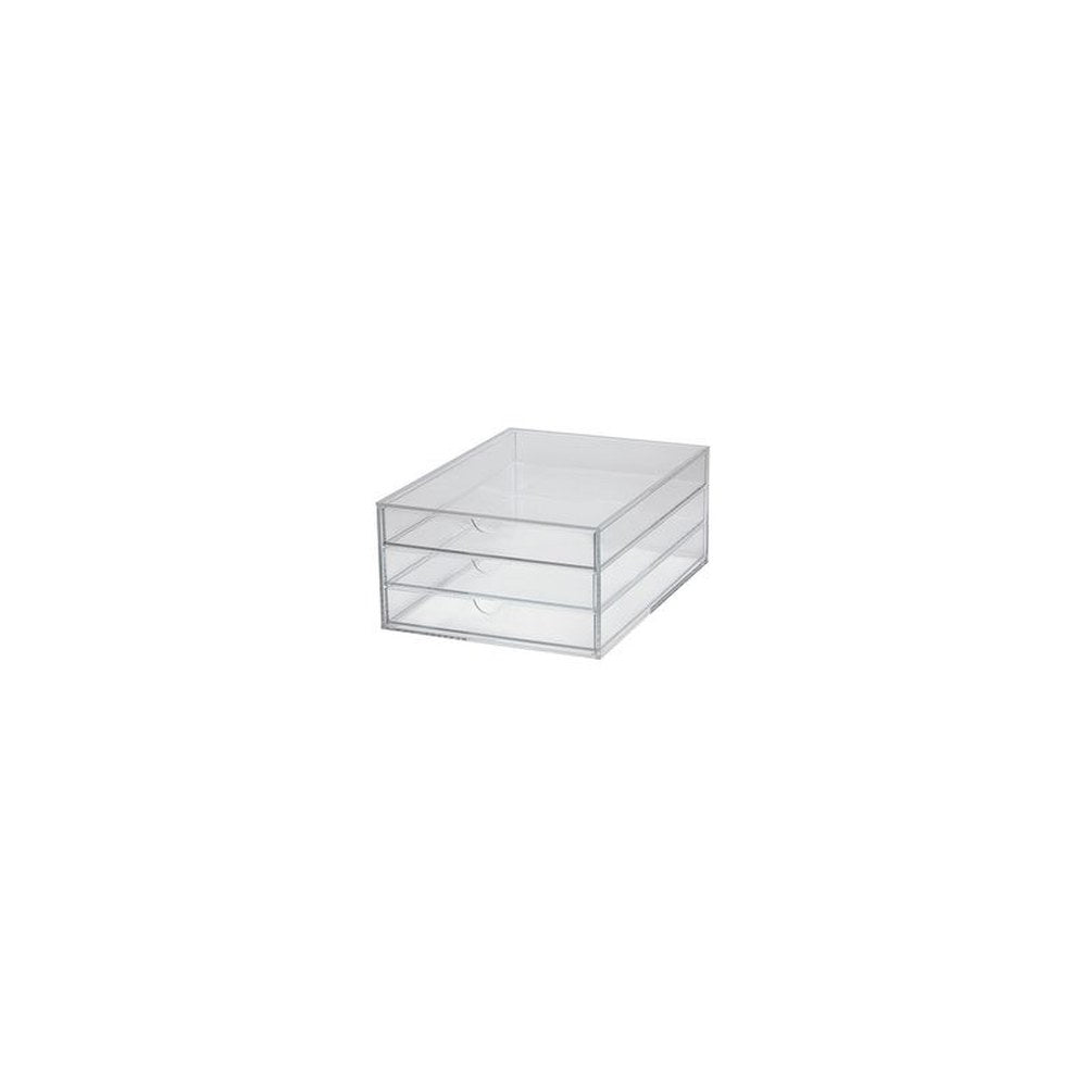 MAUL Module de classement acrylique, A4, 3 tiroirs
