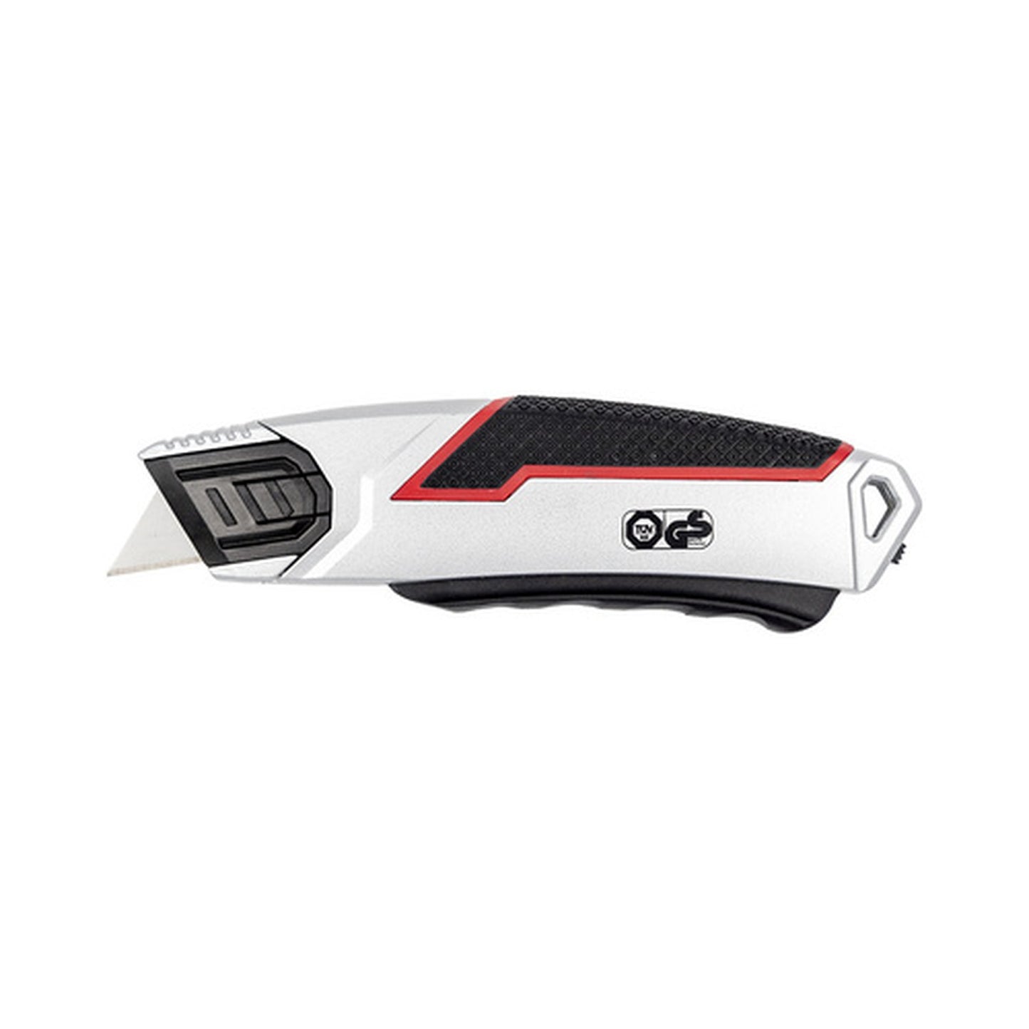 WEDO Cutter de sécurité PLUS 837, lame: 19 mm, noir/argent