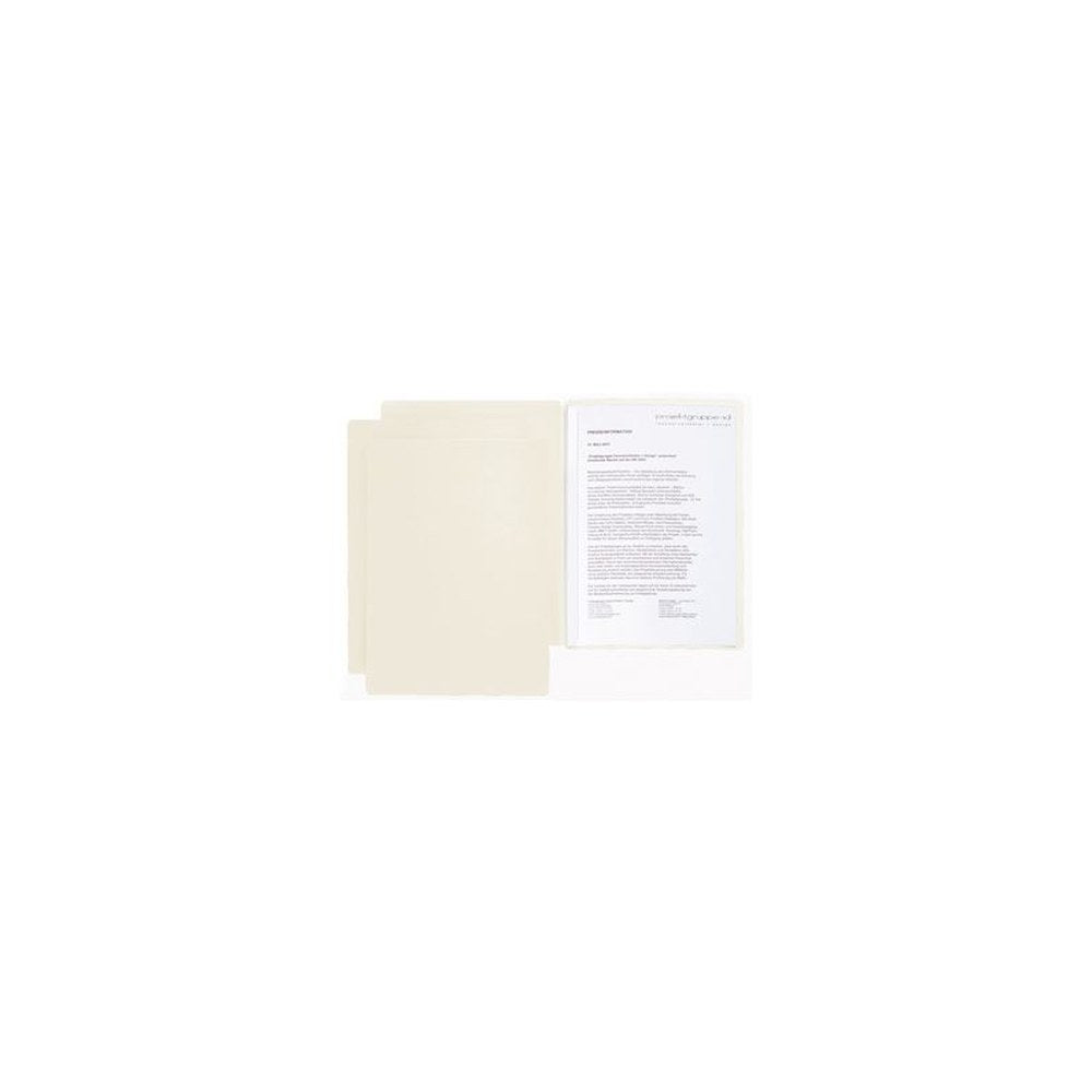 PAGNA chemise de présentation / candidature "Star", A4,beige