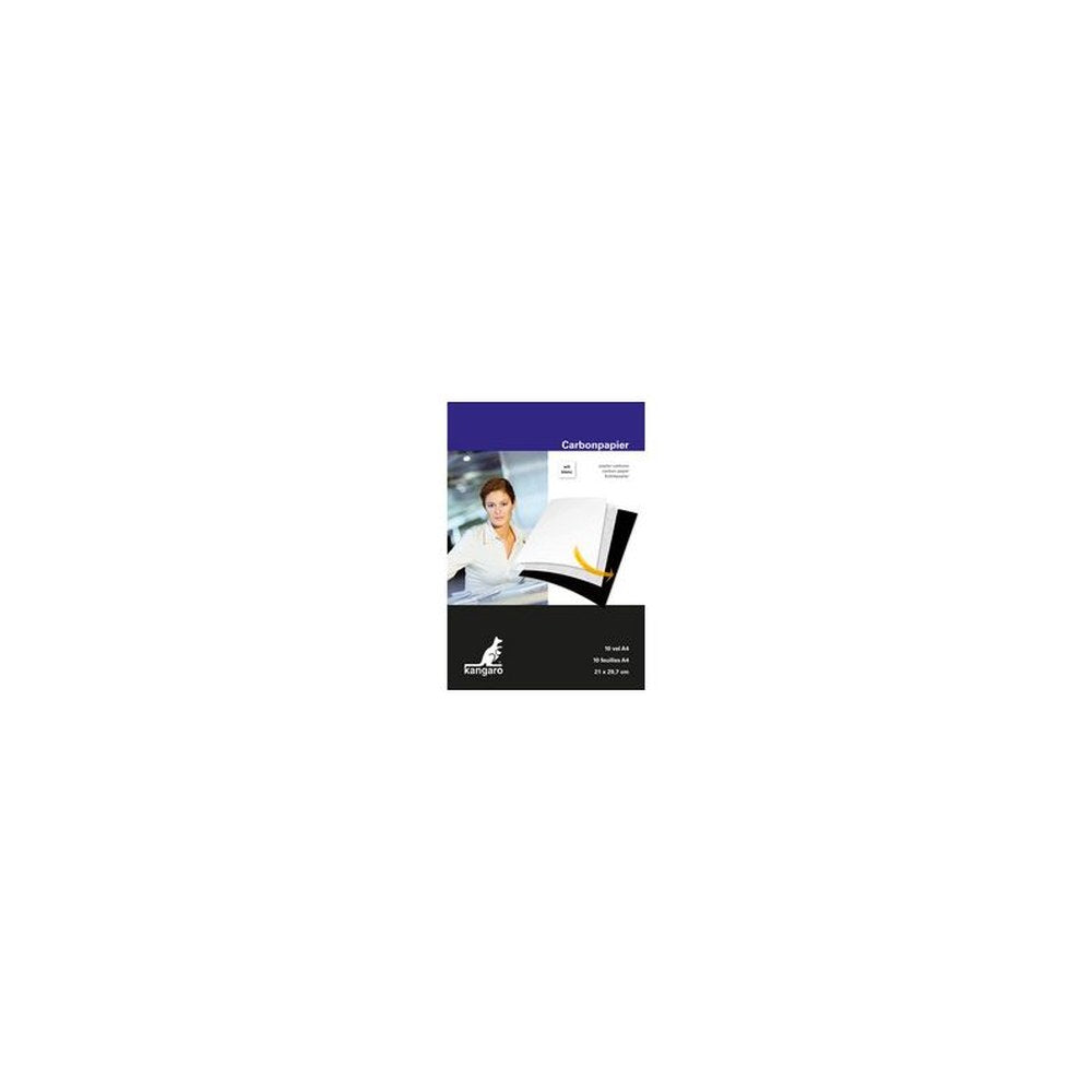 kangaro Papier carbone, A4, 10 feuilles, blanc