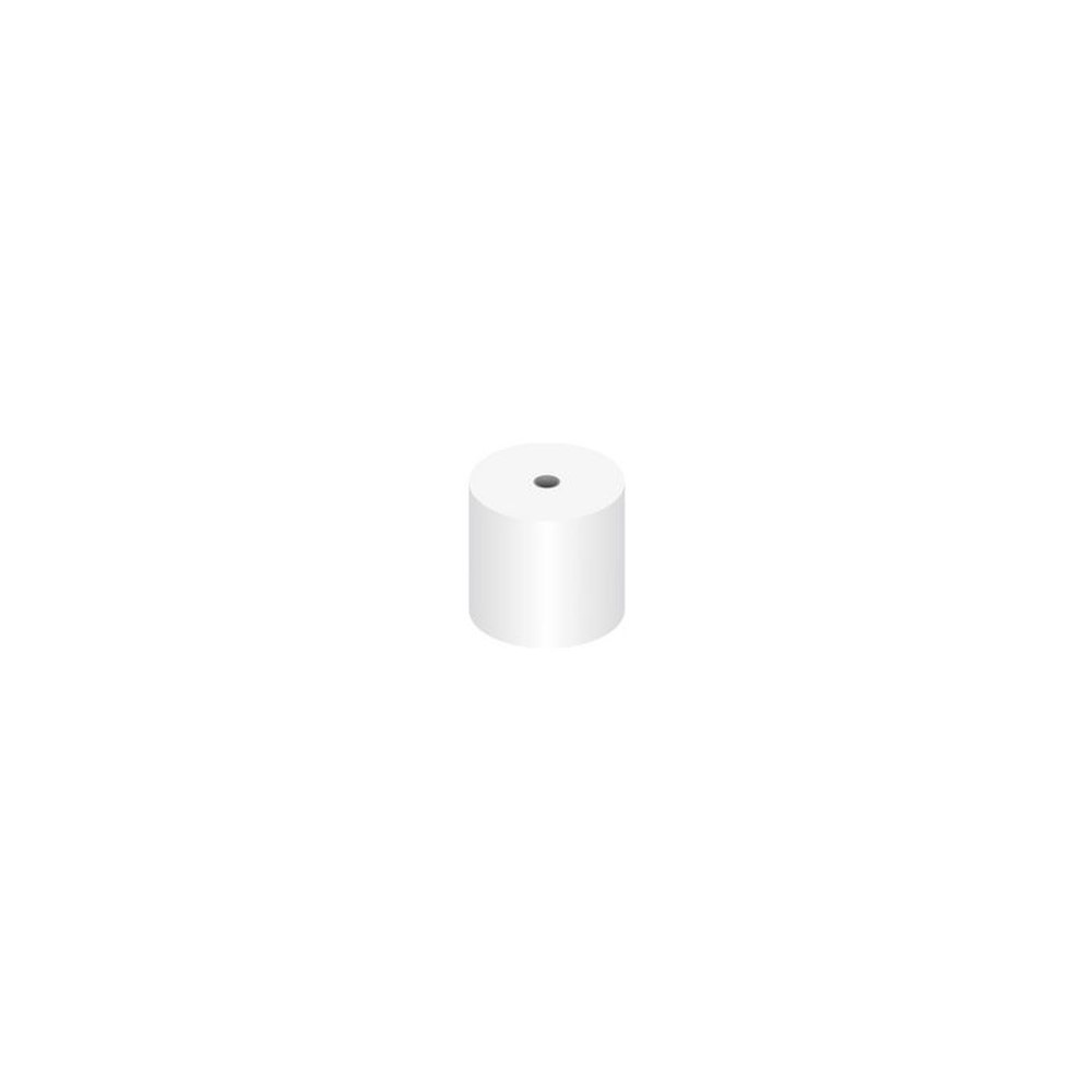 kangaro Rouleau de caisse, 57 mm x 46 m x 12 mm, blanc x5