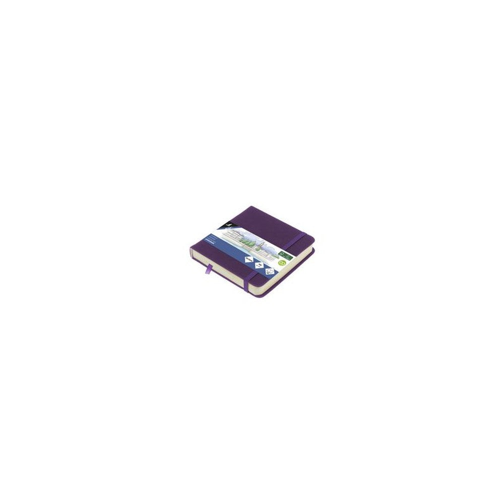 kangaro Carnet de croquis, 160 p., 120x120 mm, purple heart