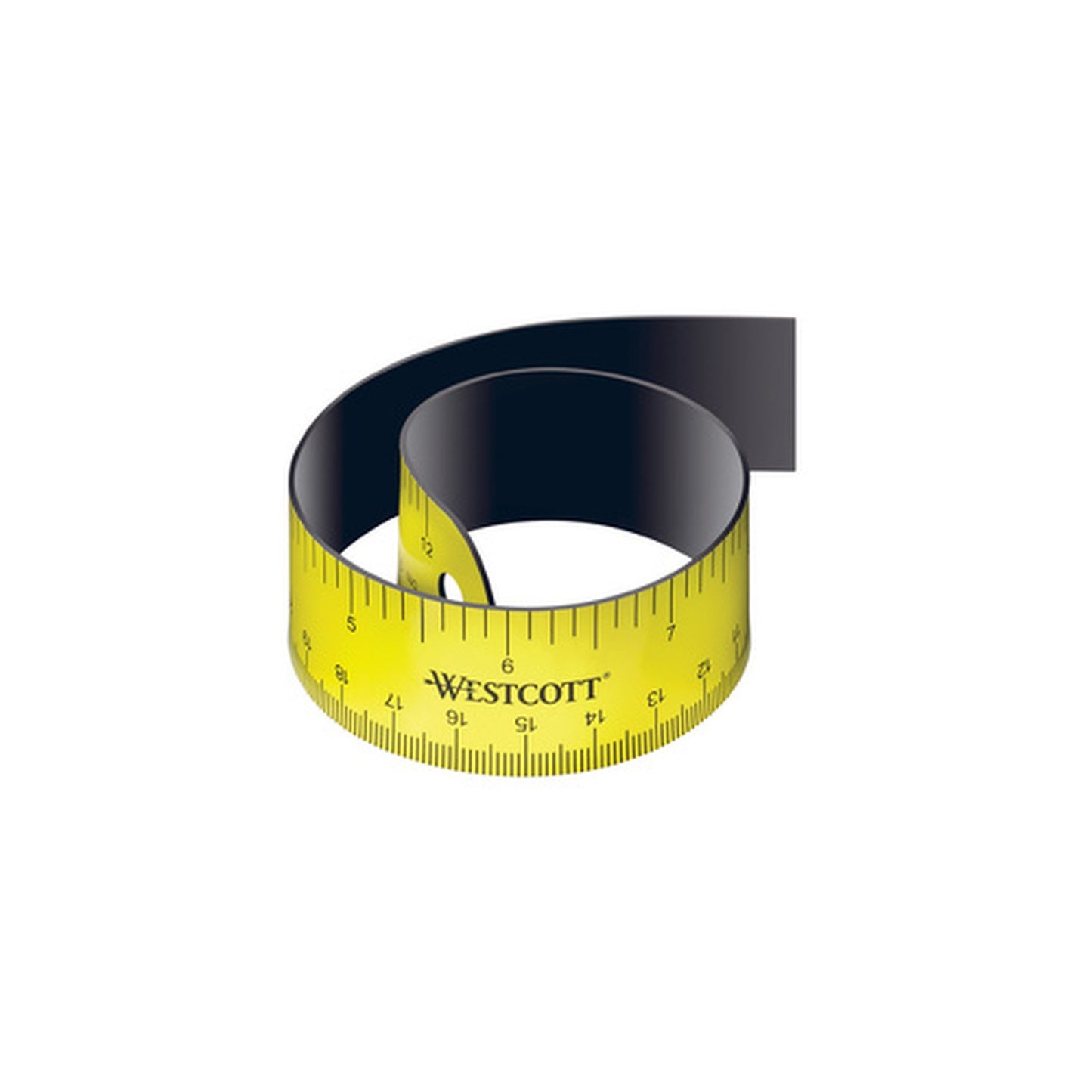 WESTCOTT Règle plate, longueur: 300 mm, flexible, magnétique