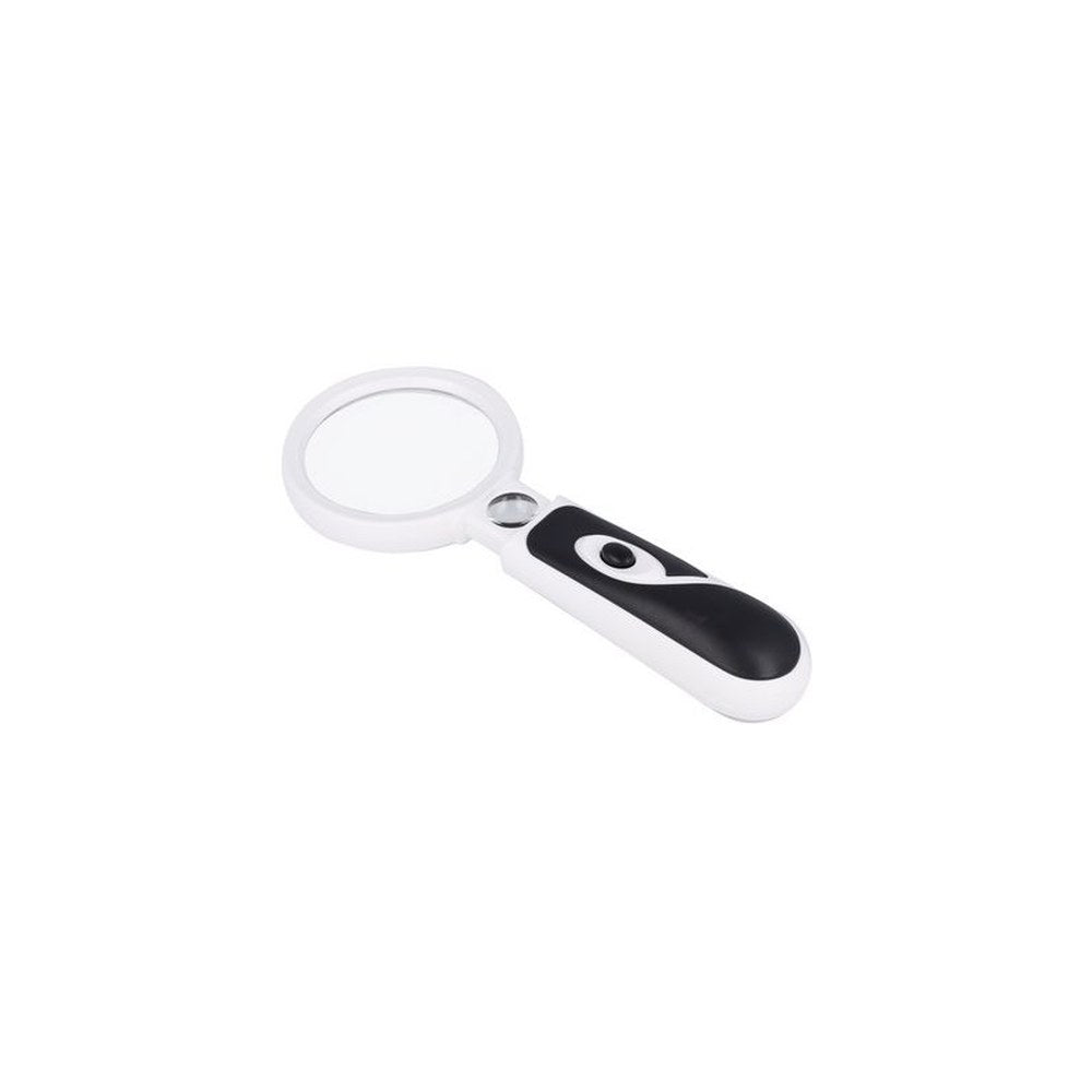 FIRST AID ONLY Loupe avec LED, rond, noir/blanc