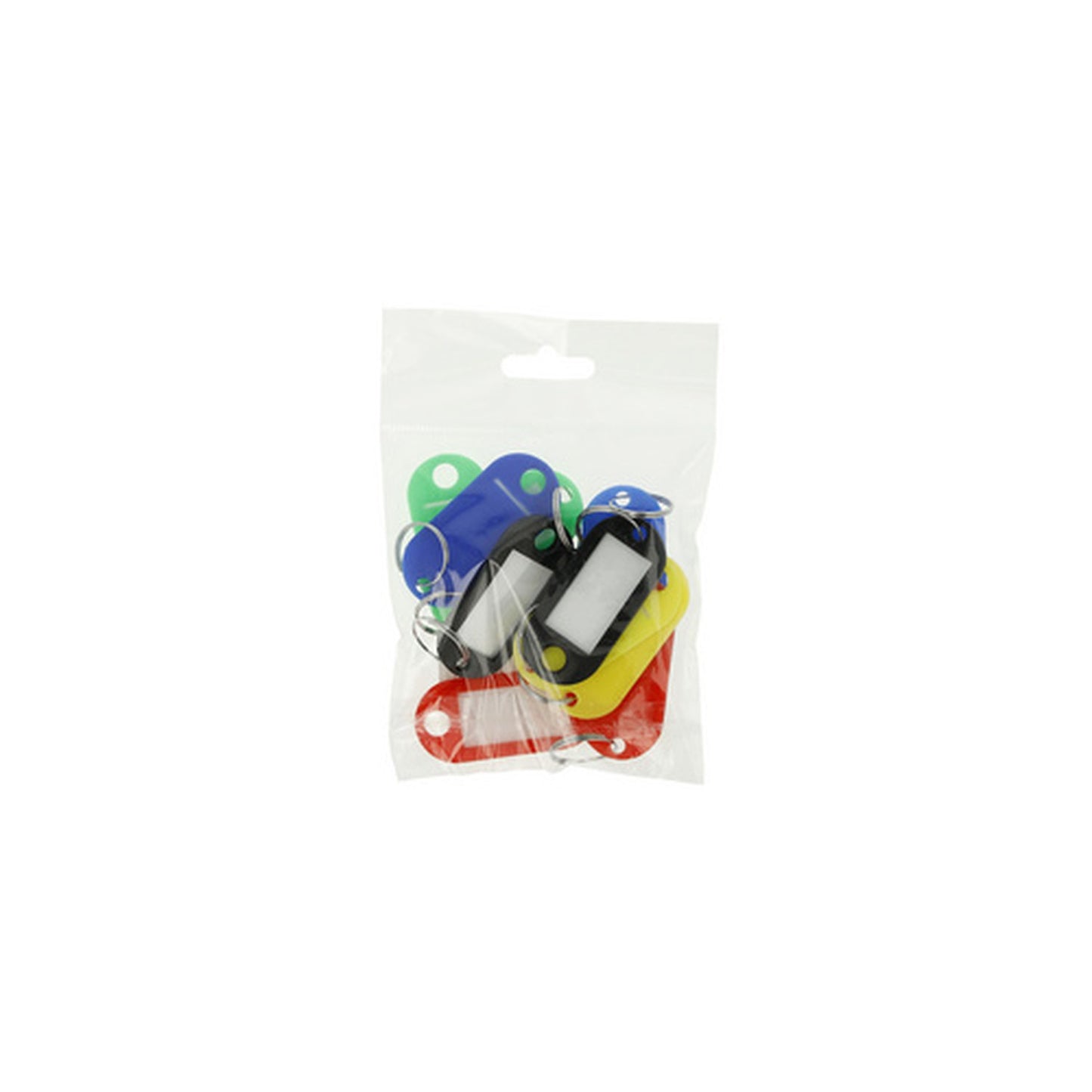 WESTCOTT Porte-clé avec anneau, pack de 10, assorti