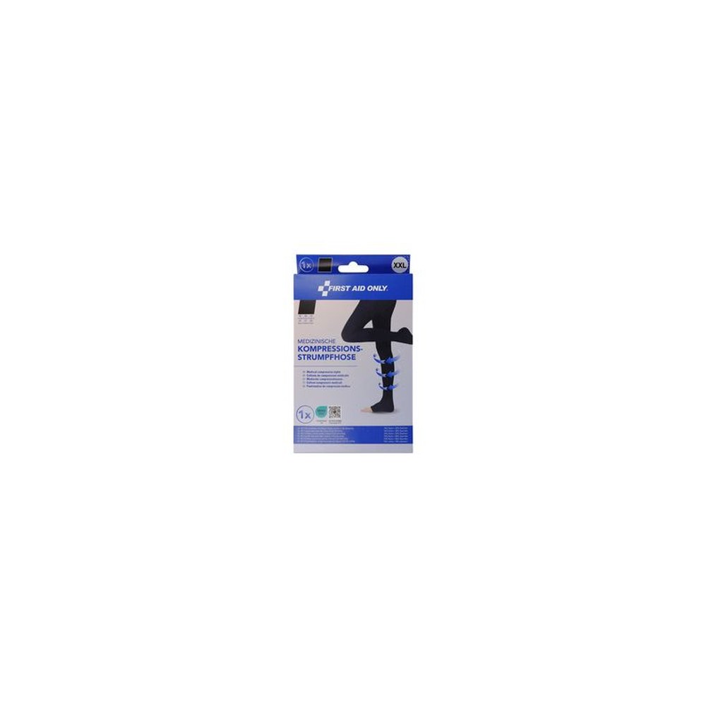 FIRST AID ONLY Collants de contention, XXL, noir