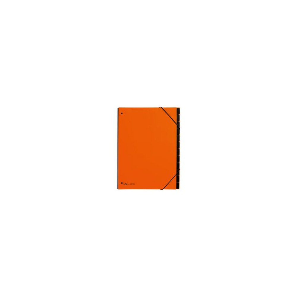 PAGNA Trieur Trend, A4, 10 compartiments, orange