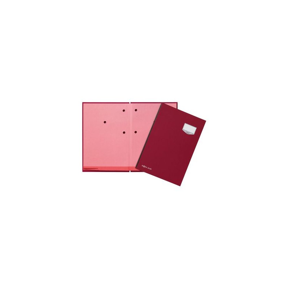 PAGNA Parapheur "DE LUXE", A4, 20 compartiments, rouge