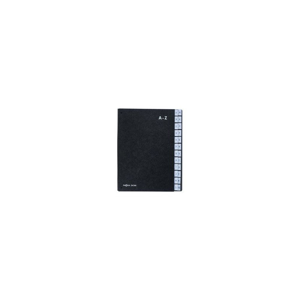 PAGNA trieur, format A4, 24 positions, A - Z, noir