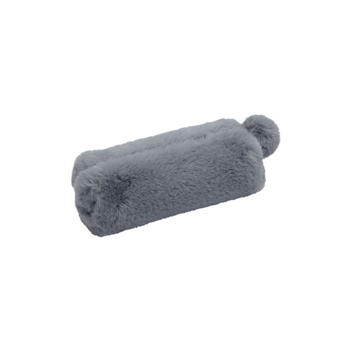WEDO Trousse "FLUFFY", en peluche, gris bleu