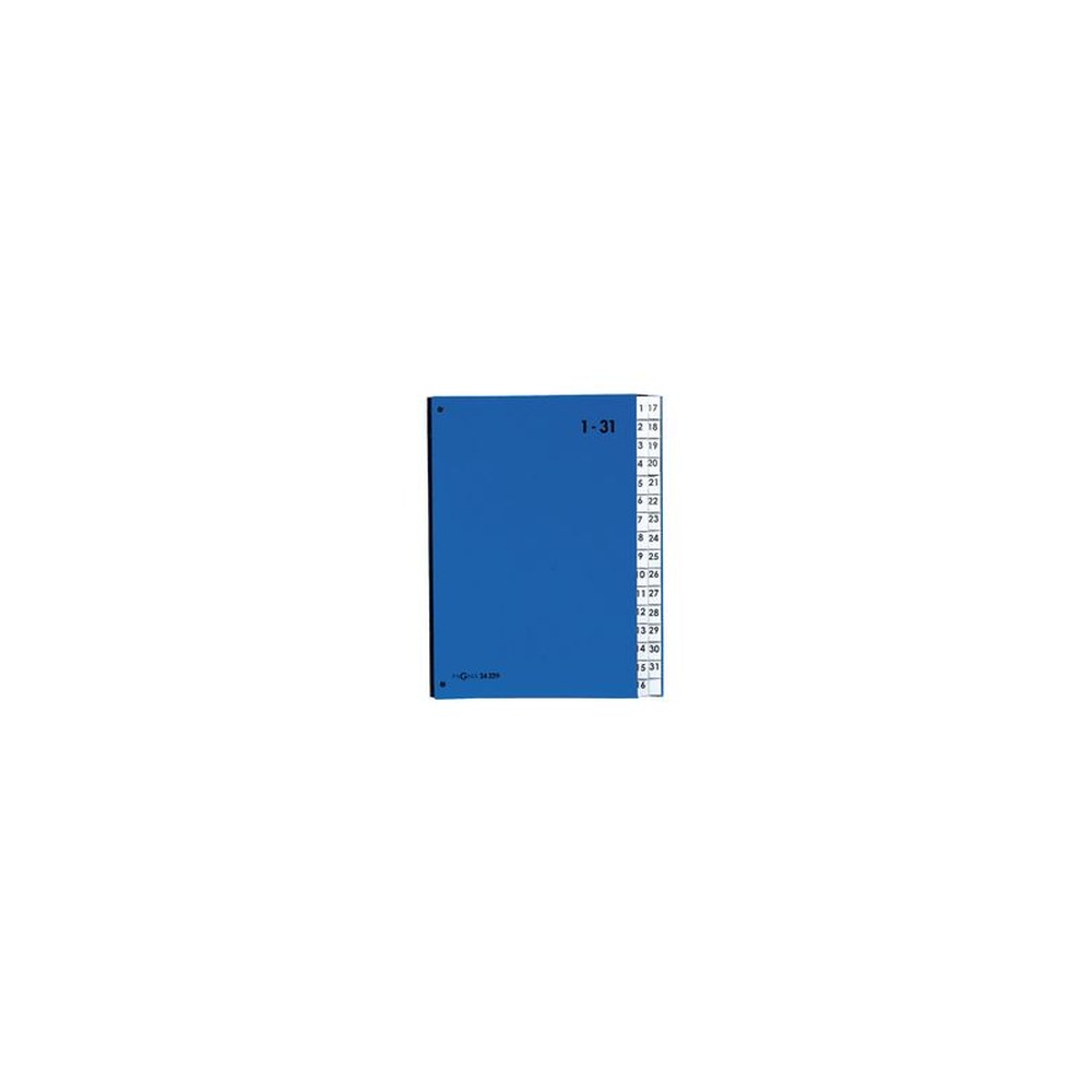 PAGNA Trieur Color, format A4, 1 - 31, 31 compartiments