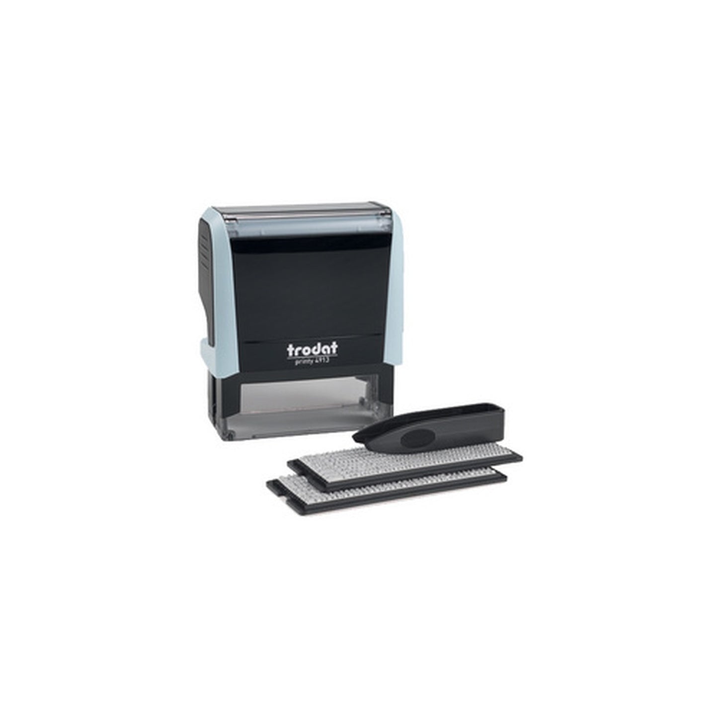 trodat Textstempel-Set Printy 4913 Typomatic, pastell-blau