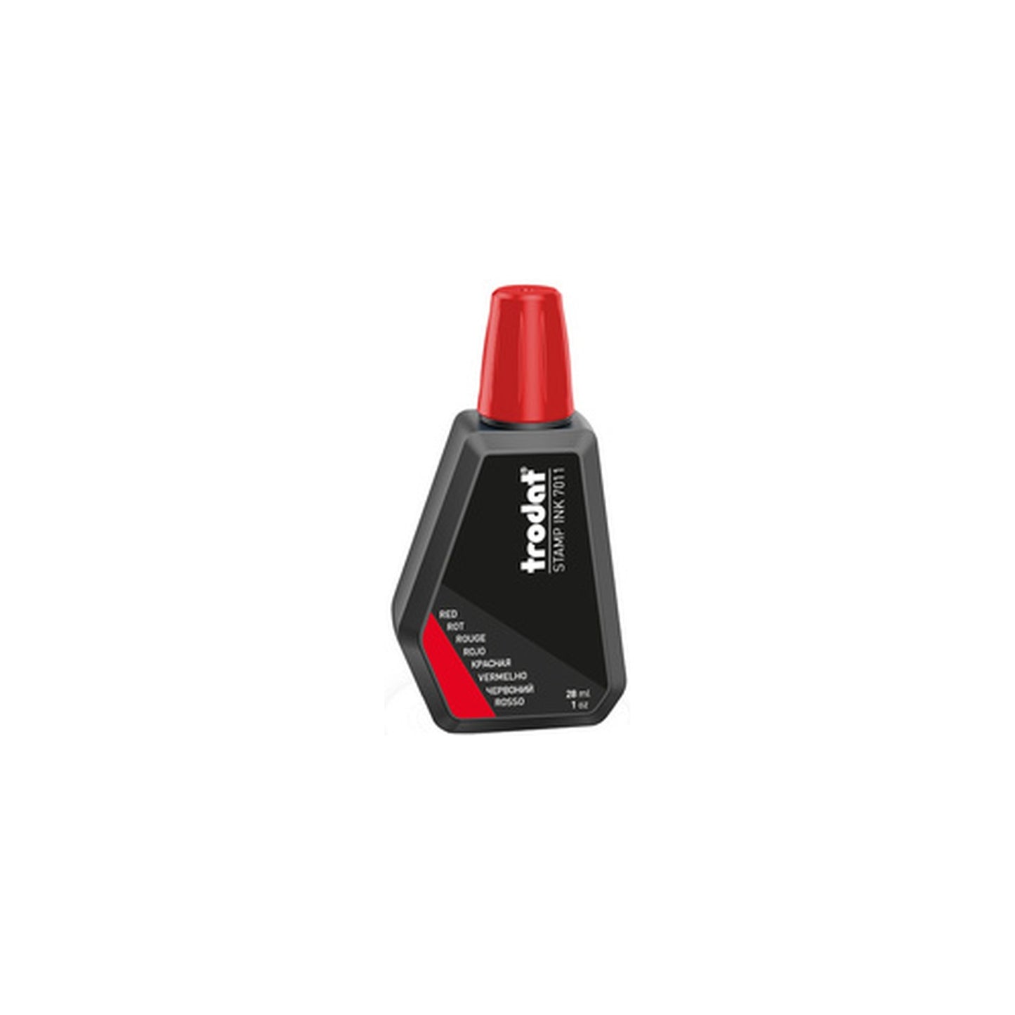 trodat Encre pour tampon encreur "7011", 28 ml, rouge