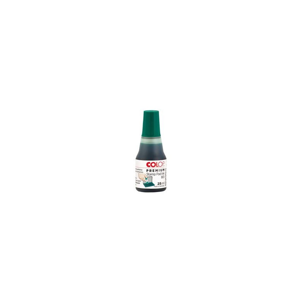 COLOP Encre tampon "801" pour cassette d'encrage, vert