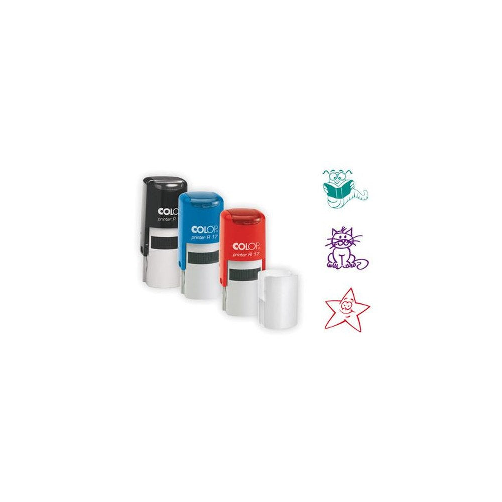 COLOP Tampons pour enseignant "School Kit", Printer R17,rond
