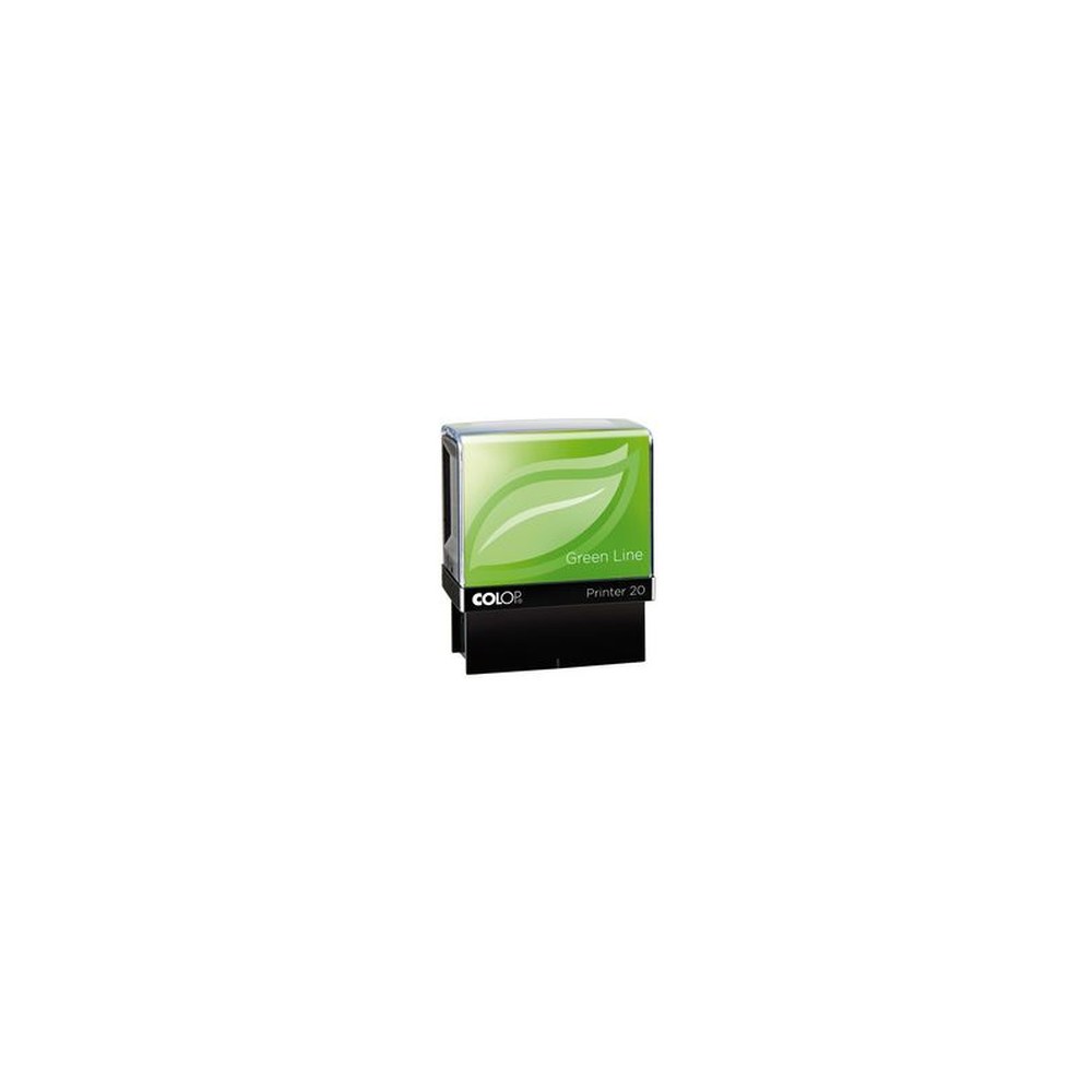 COLOP Tampon pour texte Printer 20 Green Line, 4 lignes